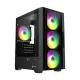 Revenger PHANTOM X Mid Tower Black (Tempered Glass Window) Micro-ATX Gaming Desktop Case